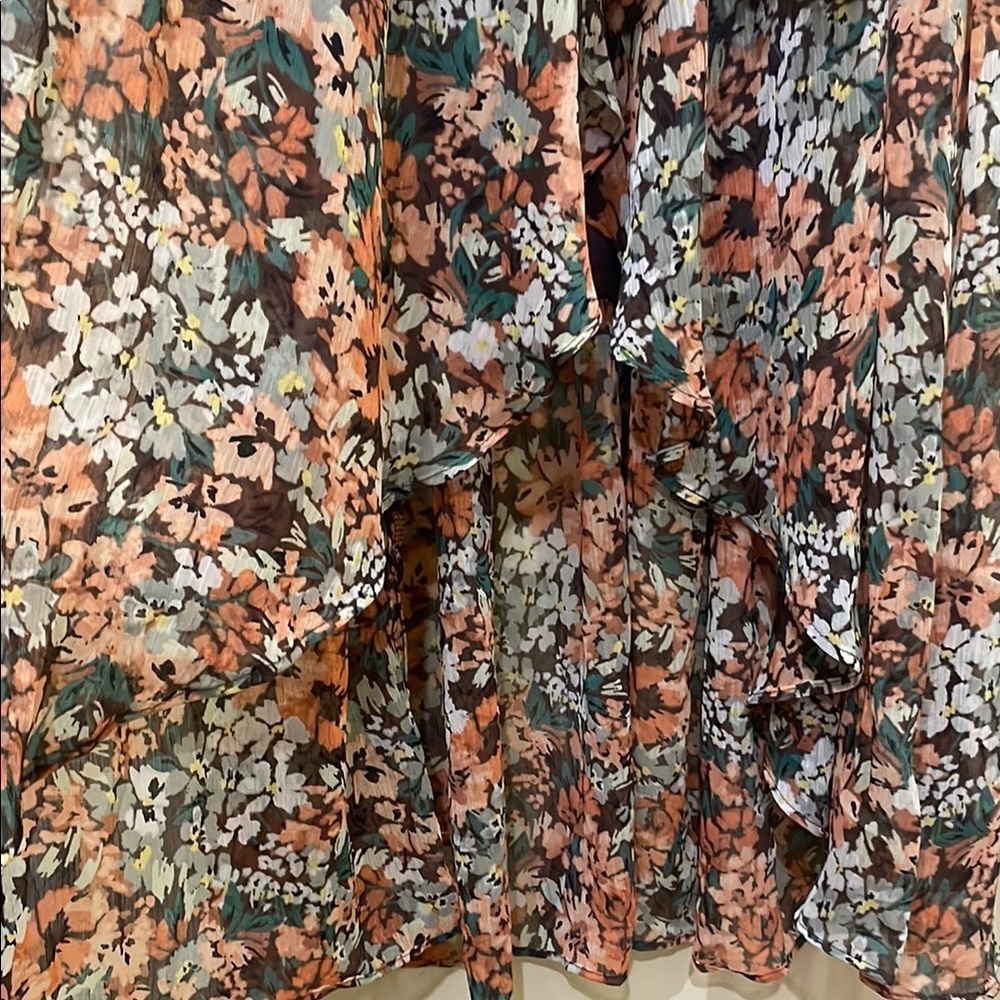 LC Lauren Conrad Floral Casual Dress Boho Dress | everyday dress M ( Fits M-L) - Picture 5 of 9
